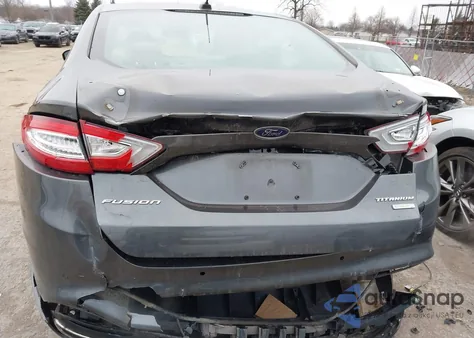 2016 Ford Fusion Titanium from USA, damaged, VIN 3FA6P0K92GR245349